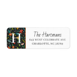 Farbenfrohe Blume und Pinien | Mongram Winterurlau