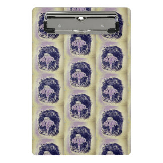 Farbenfrohe Blume und Veggies Art Mini-Zwischenabl Mini Klemmbrett