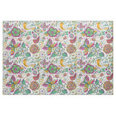 Farbenfrohe Blume Vögel & Schmetterlinge Muster Stoff (Yard (91,4 cm))