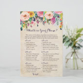 Farbenfrohe Blume Was ist in deinem Handyspiel, Vi (Stehend Vorderseite)