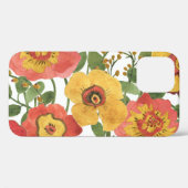 Farbenfrohe Blume: Wasserfarbenmuster im Sommer. Case-Mate iPhone Hülle (Rückseite (Horizontal))