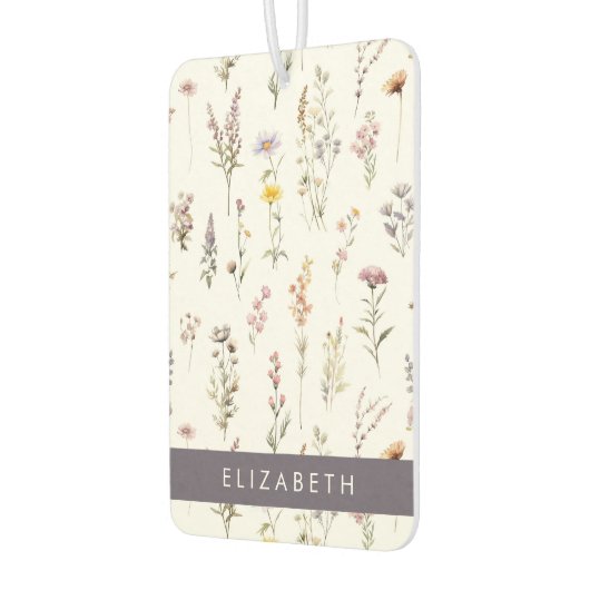 Farbenfrohe Blume, Wildblumen, Grünpflanzen, Ihr N Autolufterfrischer (Links)