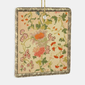 Farbenfrohe Blume Wunderland Keramikornament (Rechts)