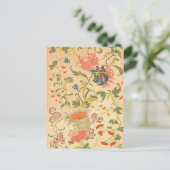 Farbenfrohe Blume Wunderland Postkarte (Stehend Vorderseite)