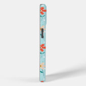 Farbenfrohe Blume Zartes Muster Case-Mate iPhone Hülle (Rückseite / Rechts)
