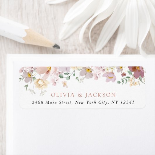 Farbenfrohe Blumen, Wildblumen, Boho, Hochzeit (Insitu)