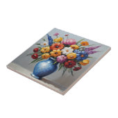 Farbenfrohe Blumenarrangements Fliese (Seite)