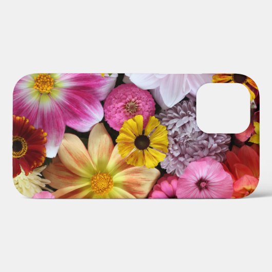Farbenfrohe BlumenBouquet Case-Mate iPhone Hülle (Rückseite (Horizontal))