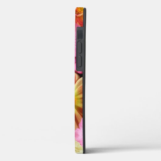 Farbenfrohe BlumenBouquet Case-Mate iPhone Hülle (Rückseite / Links)