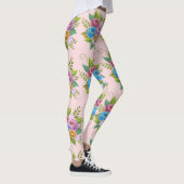 Farbenfrohe BlumenBouquet Leggings - Lebhafte Bota (Rechts)