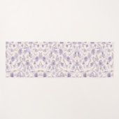 Farbenfrohe BlumenCollage Yogamatte (Vorderseite (Horizontal))