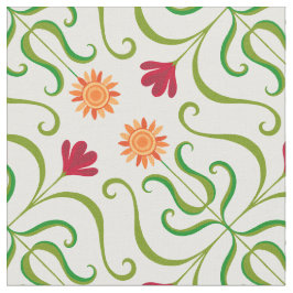 Farbenfrohe Blumendach Sonnenblumenmuster Niedlich Stoff