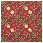 Farbenfrohe Blumendach Sonnenblumenmuster Niedlich Stoff (Muster)