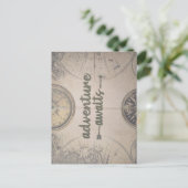 Farbenfrohe Blumendesign Postkarte (Stehend Vorderseite)