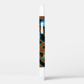 Farbenfrohe blumenethnische 3D Paisley nahtlose Mu Case-Mate iPhone Hülle (Rückseite / Rechts)