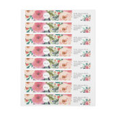 Farbenfrohe Blumengarten Hochzeit (Bogen)