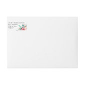 Farbenfrohe Blumengarten Hochzeit (Vorderseite)