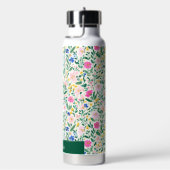 Farbenfrohe Blumengarten-Wasserflasche Trinkflasche (rechts)