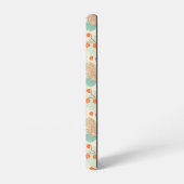 Farbenfrohe Blumengartenmuster Samsung Galaxy Hülle (Linke Seite)