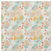 Farbenfrohe Blumengartenmuster Stoff (Muster)