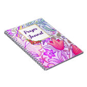 Farbenfrohe Blumengartenzeitung Notizblock (Rechte Seite)