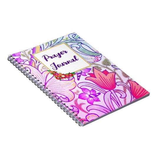 Farbenfrohe Blumengartenzeitung Notizblock (Rechte Seite)