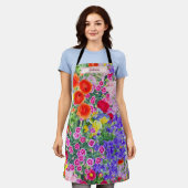 Farbenfrohe Blumengeschenk - Geburtstag der Schwes Schürze (Getragen)