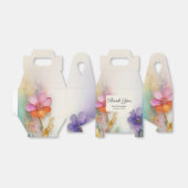 Farbenfrohe Blumengeschmacksbox Geschenkschachtel (Ungefaltet)