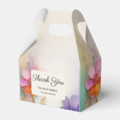 Farbenfrohe Blumengeschmacksbox Geschenkschachtel (Vorderseite)