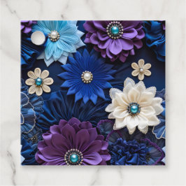 Farbenfrohe Blumengestelle Kunst - Geschenkartikel Geschenkanhänger