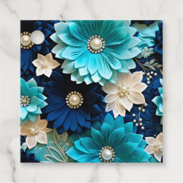 Farbenfrohe Blumengestelle Kunst - Geschenkartikel Geschenkanhänger