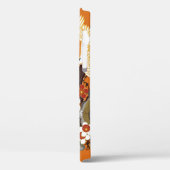 Farbenfrohe Blumenkrane Sakura Muster Case-Mate iPhone Hülle (Rückseite / Links)