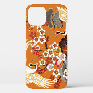 Farbenfrohe Blumenkrane Sakura Muster Case-Mate iPhone Hülle