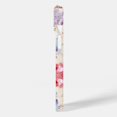 Farbenfrohe Blumenkunst Case-Mate iPhone Hülle (Rückseite / Links)