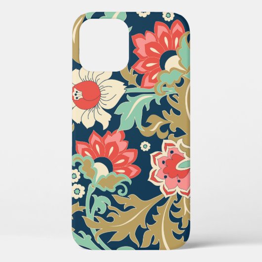 Farbenfrohe Blumenmenschen: Handgezeichnet Case-Mate iPhone Hülle (Rückseite)