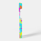 Farbenfrohe Blumenmuster Blüten Telefongehäuse iPhone Hülle (Linke Seite)