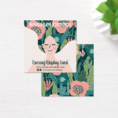 Farbenfrohe Blumenmuster boho Abbildung Ohrfeige (Schreibtisch)