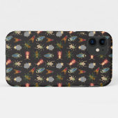 Farbenfrohe Blumenmuster Case-Mate iPhone Hülle (Rückseite (Horizontal))