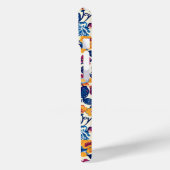 Farbenfrohe Blumenmuster Case-Mate iPhone Hülle (Rückseite / Links)