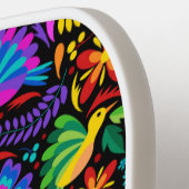 Farbenfrohe Blumenmuster für Ihren benutzerdefinie Pickleball Schläger (Linke Seite)