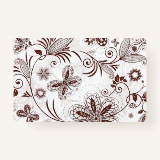 Farbenfrohe Blumenmuster nahtlos Ausweis (Vorderseite)