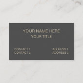 Farbenfrohe Blumenmuster Visitenkarte (Rückseite)