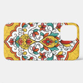 Farbenfrohe Blumenschmuck nahtlos Muster Case-Mate iPhone Hülle (Rückseite (Horizontal))
