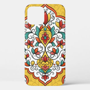 Farbenfrohe Blumenschmuck nahtlos Muster Case-Mate iPhone Hülle