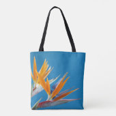 Farbenfrohe Blumenstüte Tasche (Rückseite)