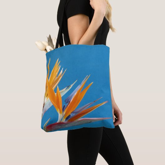 Farbenfrohe Blumenstüte Tasche (Von Nahem)