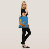 Farbenfrohe Blumenstüte Tasche (Am Model)