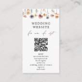 Farbenfrohe Blumenzwiebeln - QR-Code Website Detai Begleitkarte (Vorderseite)