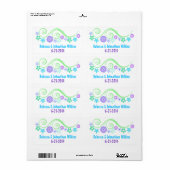 Farbenfrohe Blumenzwiebelweine - Gütesiegel (Vorne)