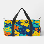 Farbenfrohe, blutdrucksenkende Blume im Dopamin-St Duffle Bag (Vorderseite)